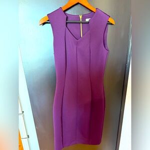 Calvin Klein violet dress size 6